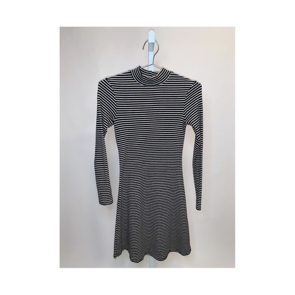 American Apparel Dresses & Skirts - American Apparel | Black and white Skater Dress